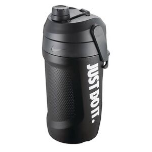 NWOT Nike Fuel Jug 64oz black water bottle gym workouts sporty